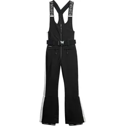 Superdry, Damen, Skihosen, Luxuriöse Ski-Latzhose (XS), Schwarz
