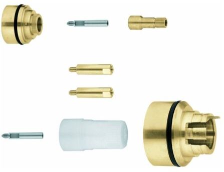 Grohe Verlängerungsset 47781000 für Wannen Thermostat, Rapido T