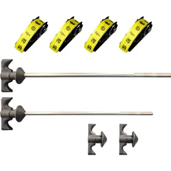 AXfix 2.0 Motorrad Verzurrsystem für Honda, AXfix Kitauswahl: Kit 1