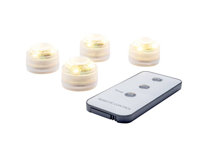 Beleuchtung Magic Candle transparent Kunststoff - LED - Beleuchtung