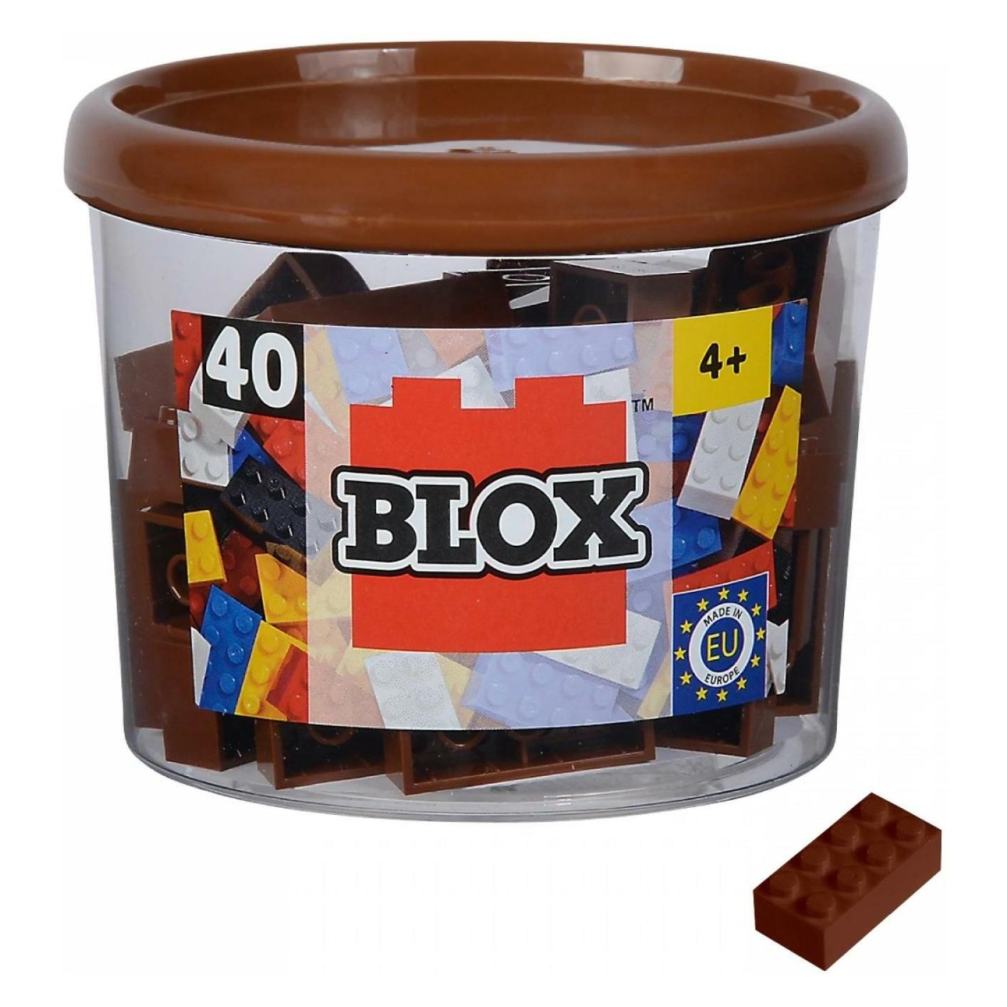 Androni Blox 40 braune 8er Steine in Dose (104114538)