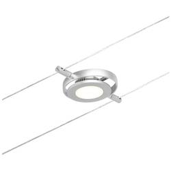 Paulmann Wire Systems Niedervolt-Seilsystem-Leuchte 4.5 W LED Chrom (matt), Chrom 94415
