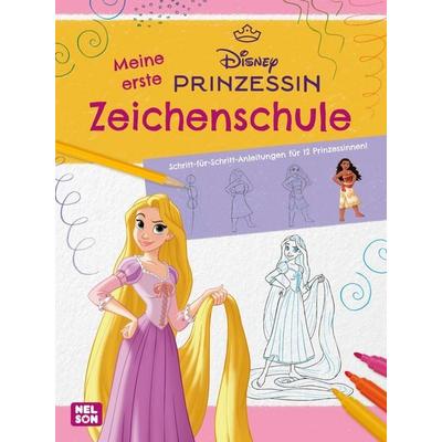 Disney Prinzessin: Meine erste Zeichenschule, Taschenbuch von , Nelson, 978-3-8451-2931-0