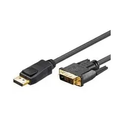 Goobay 2m DP/DVI DisplayPort Schwarz