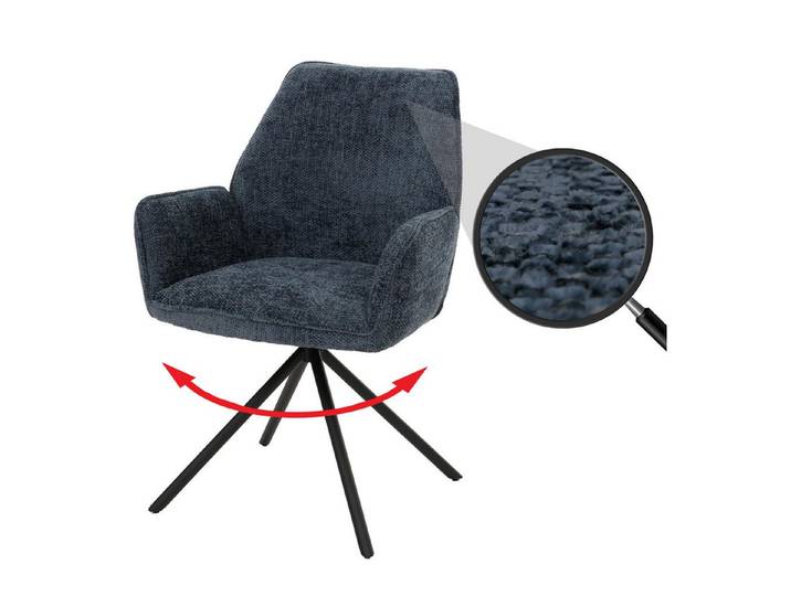 MCW Esszimmerstuhl MCW-G67-C (kein Set), Hochwertige Verarbeitung, Abgerundete Ecken, Stativgestell