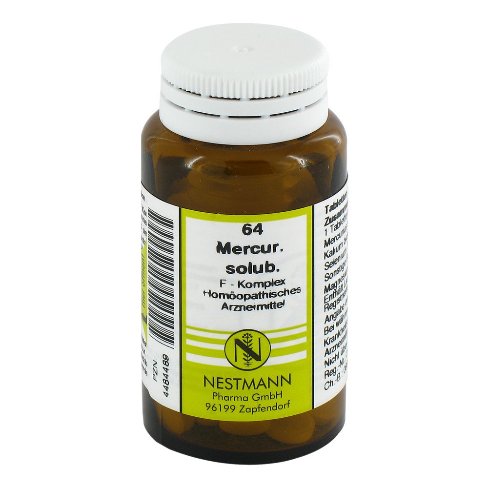 NESTMANN Pharma GmbH Mercurius Solubilis F Komplex Nummer 6 4 Tabletten 04484489