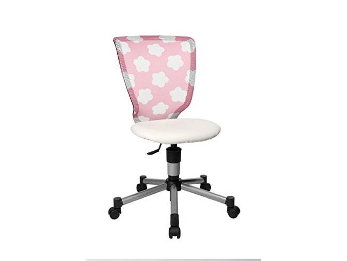 TOPSTAR Kinderdrehstuhl Titan Junior rosa-weiß - Motiv Wolken