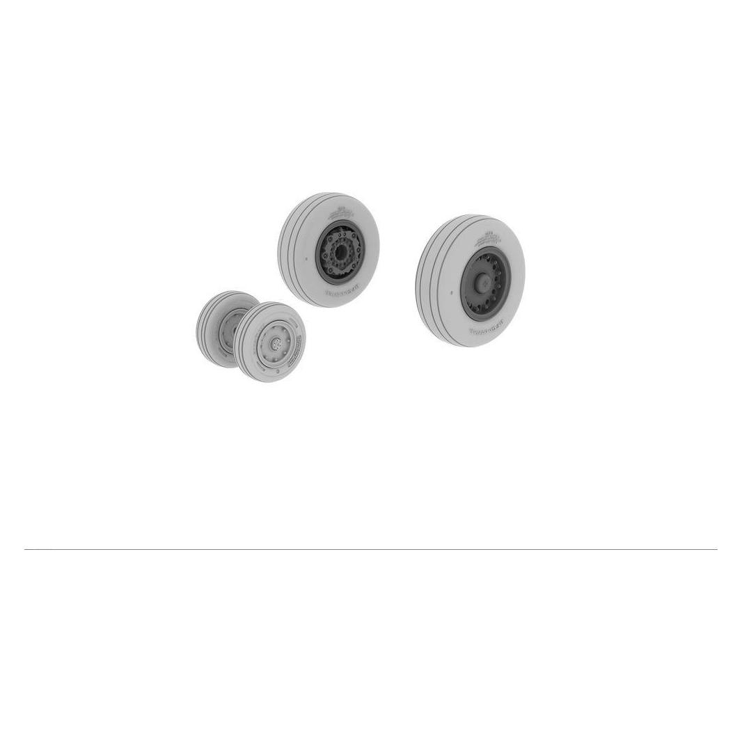 Eduard A-6 wheels for Hobby Boss (648193)