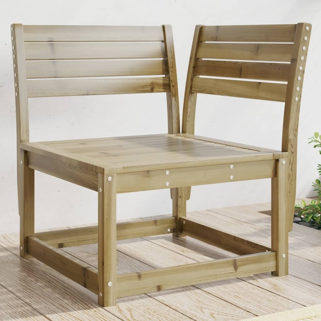 Syfax Tuinhoekbank van geïmpregneerd grenenhout B/D/H: 73 x 73 x 78 cm