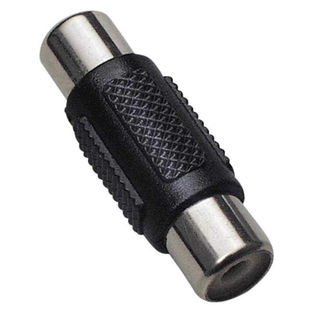 BKL Electronic 1102001 1102001 Cinch Audio Adapter (1x Cinch-Buchse - 1x Cinch-B (Winkeladapter) (1102001)