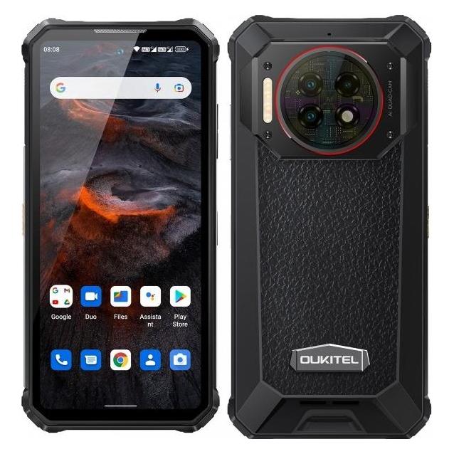 Oukitel Smartphone WP19 Pro 22000 mAh 8/256 NFC (schwarz) (256 GB, Black, 6.80") (WP19 Pro-BK/CHOUT/OL)