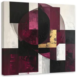 LEINWANDBILD 3D und geometrisch 60x60cm