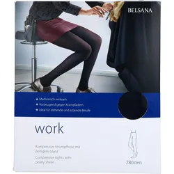 Belsana Work A-T Gr.l Schwarz M.sp. 1 ST