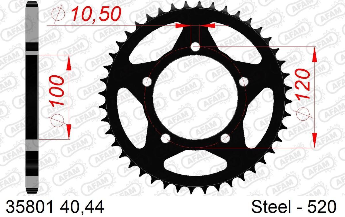 AFAM 35801-44 Chain Sprocket