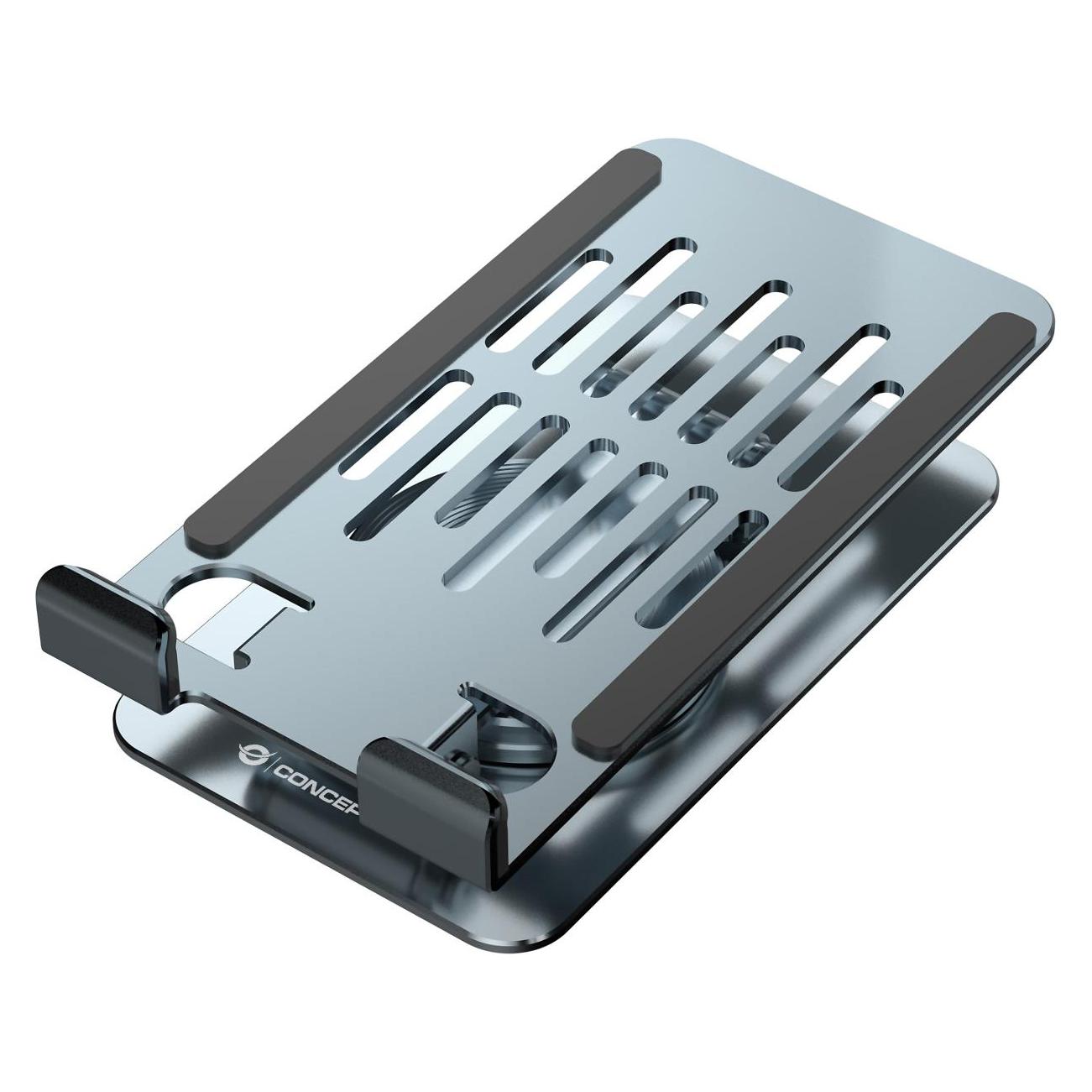 Conceptronic Handy Halterung 360°/Faltbar grau (THANA08G)