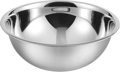 ybm home Premium Polished Mirror Nesting Stainless Steel Mixing Bowl