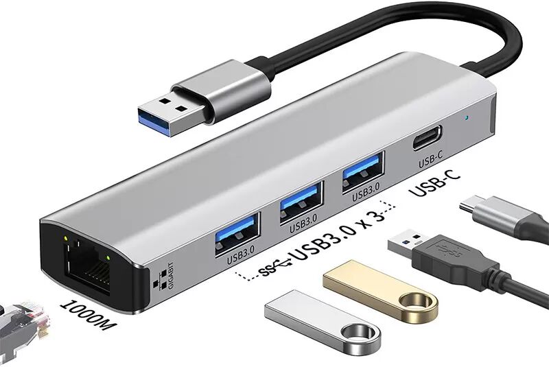 INF Station d'accueil Gigabit 5-en-1 2208U