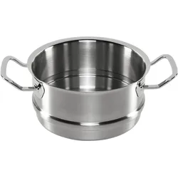 Fissler orig. Profi Collection 2 Dampfeinsatz 20 cm, Pfanne + Kochtopf, Silber