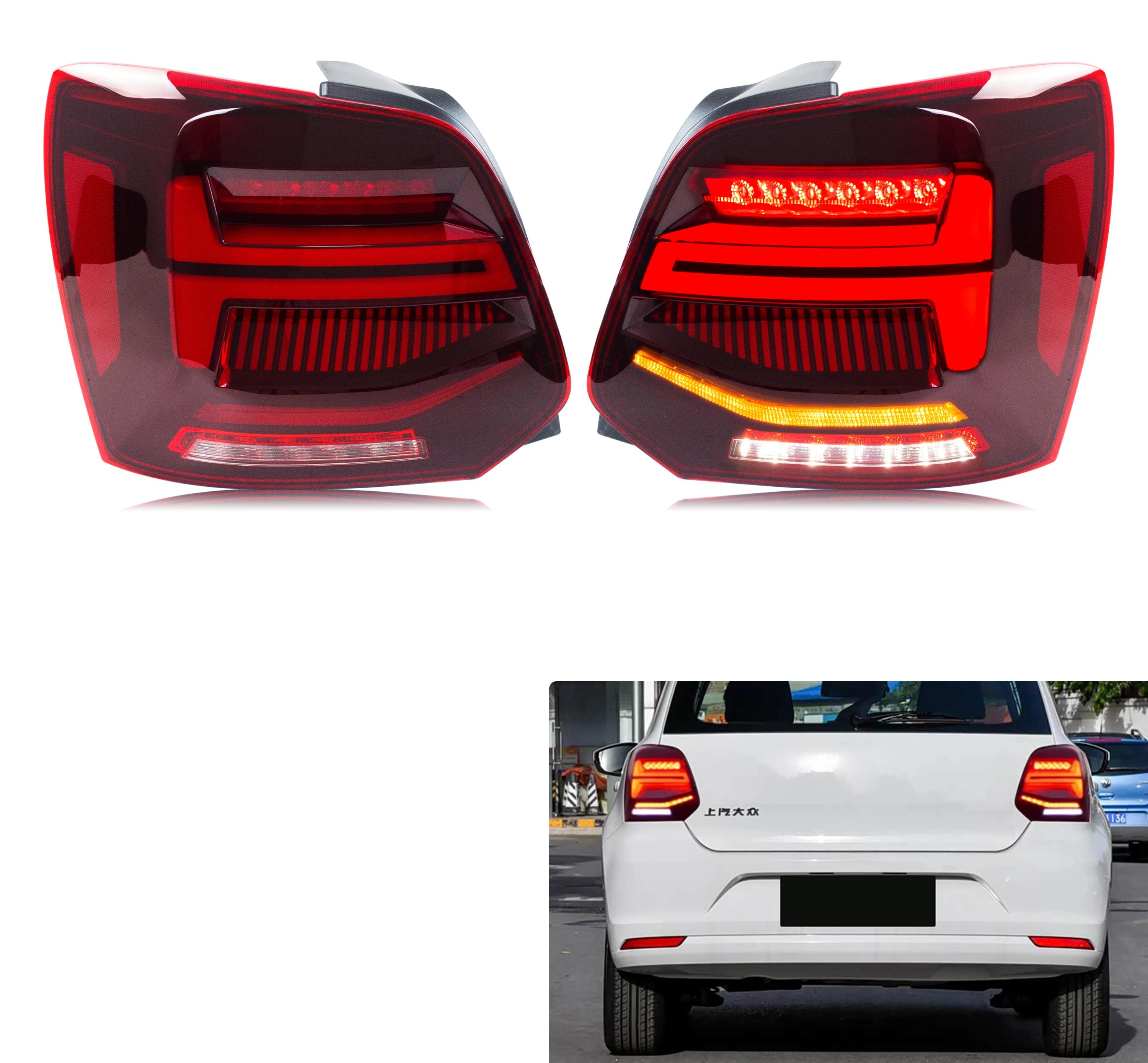 LED-Rückleuchten - Polo 5/MK5 6R/6C - 2009-2017 - Lauflicht-Blinker - Rot - Rechts und links - 12 V - 35 W