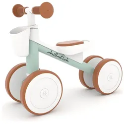 Chillafish - Racer 4-wheel stylish rideon with TPR wheels, seat and carry handle (CPQR01BRE)