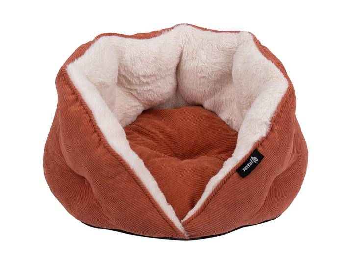 Tierhöhle District70 Tuck Terra , orange (terracotta), B:50cm H:30cm T:50cm, Polyester, Tierhäuser, Tierhöhle