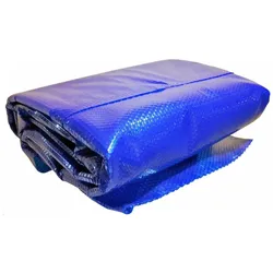 Solarfolie / Solarplane blau 400 my PREMIUM Zuschnitt rund  ,Ø 3.00 m