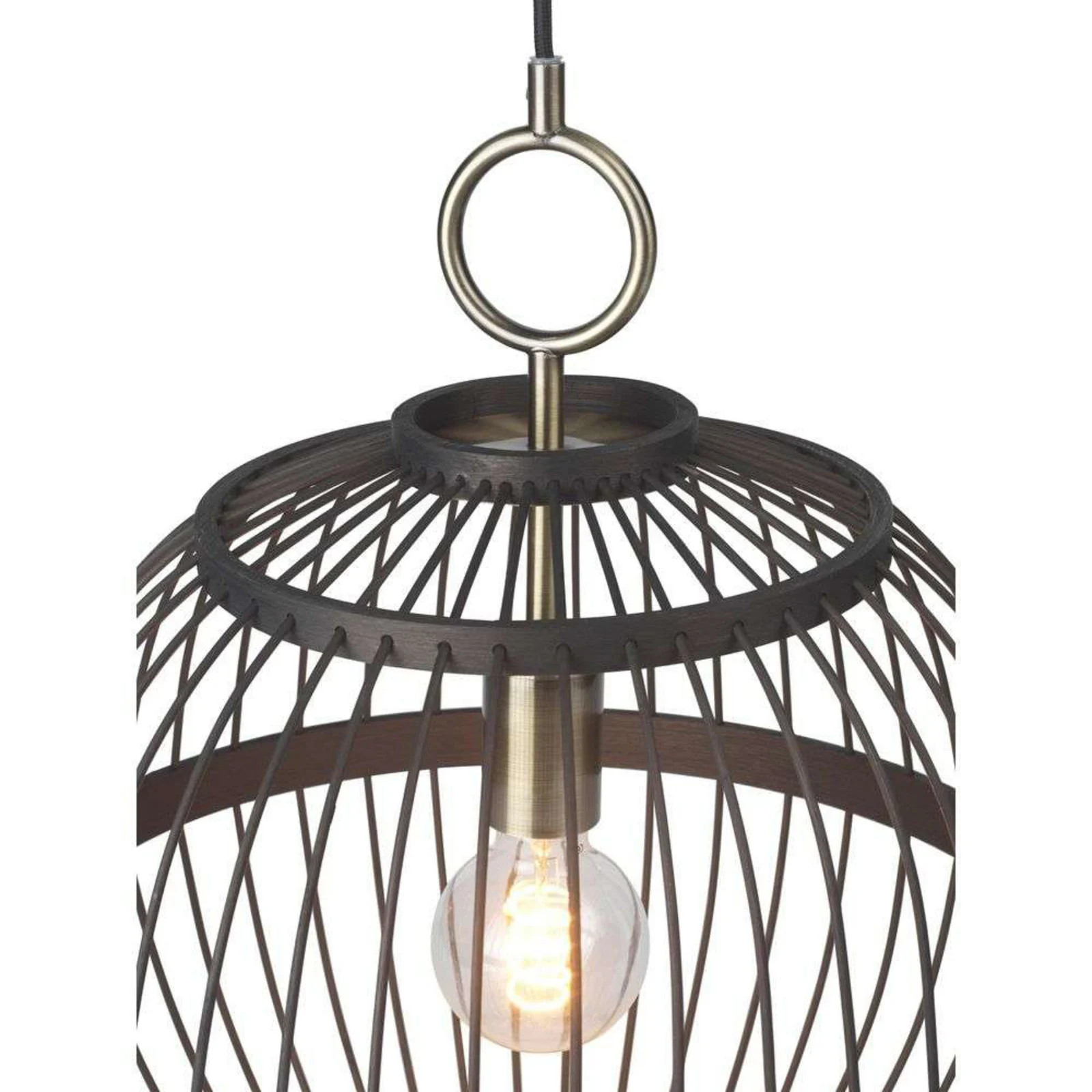 Halo Design Stockholm Nordic hanglamp, zwart, Ø 30 cm