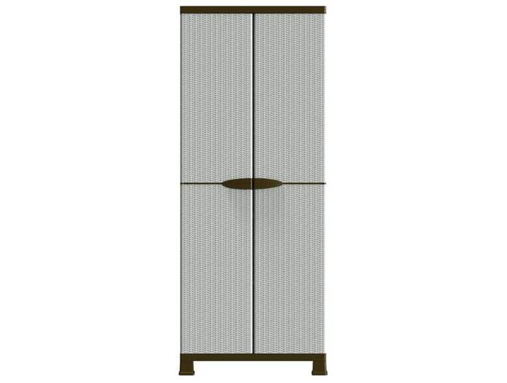 Bon plan  Armoire en plastique - JILI HOT - Armoire à chambre 68x39x171 5cm Design de rotin Thome9966560