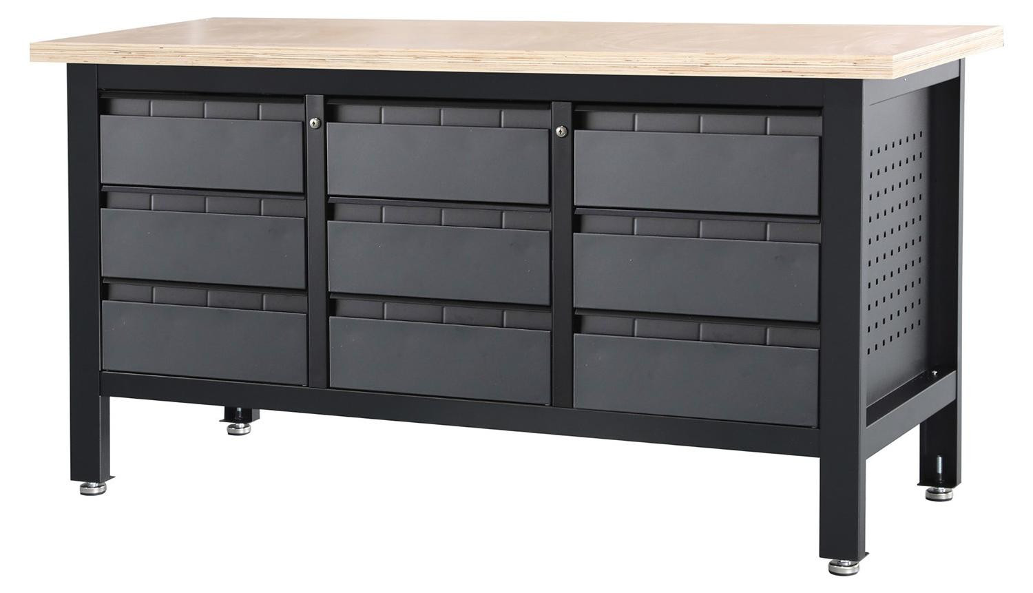 FEISTOS Werkbank Heros 4 met laden, Breedte: 170 cm
