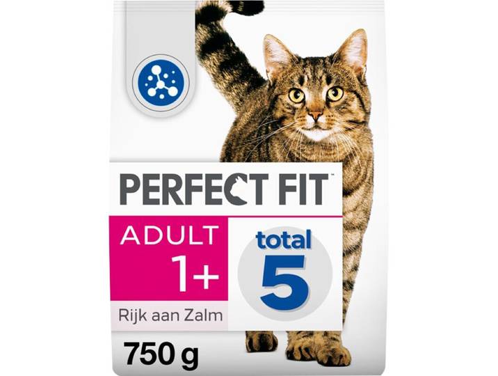 Perfect Fit Kattenvoer Adult Zalm 1+ Droogvoer
