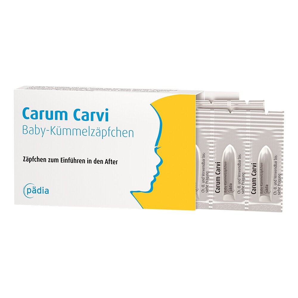 Pädia GmbH Carum Carvi Baby-Kümmelzäpfchen 13229431
