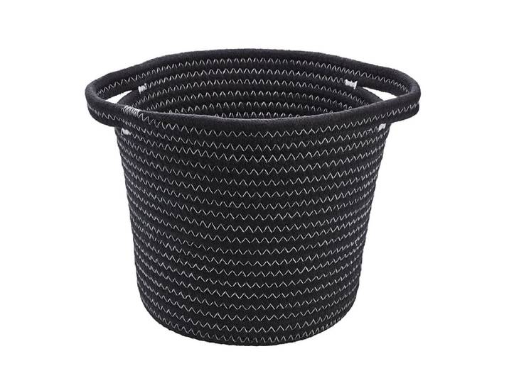 Aufbewahrungsbox ROPE schwarz 22x22x19cm