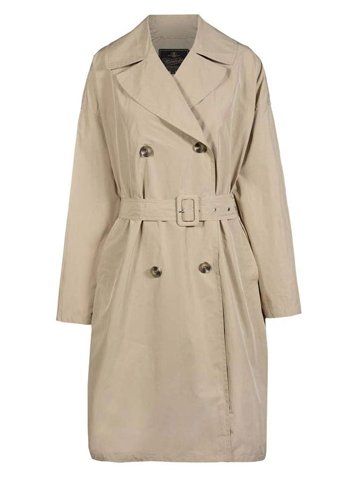 Herrlicher Trenchcoat in Beige - L