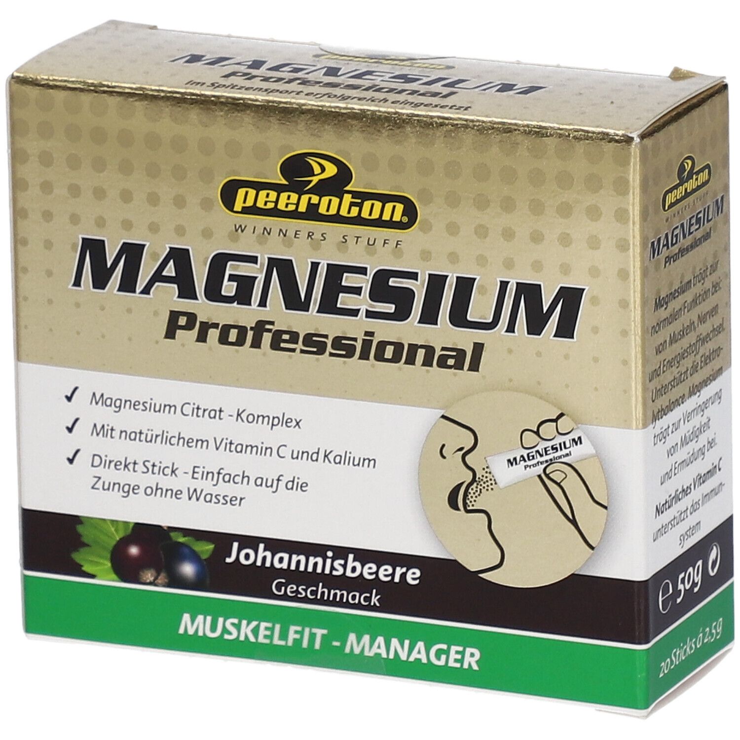 Peeroton Magn STI Jo-Beere 20 St Beutel