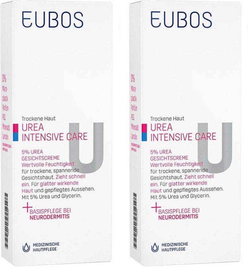 Eubos Trockene Haut Urea 5% Gesichtscreme