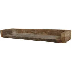Chic Antique Altes Regal Grimaud, H5/L60/B15 cm, braun