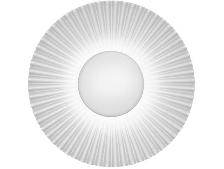 Wandlampe Shelly Weiss Metall 640 lm B 16 cm - LED - Lichtfarbe: Extra warmweiss - LED Energiesparlampen