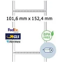 HERMA, Etiketten, Thermodirekt-Versandetiketten, Rolle 148,5 x 210 mm besonders schnell haftend, bisphenol A-freies Th