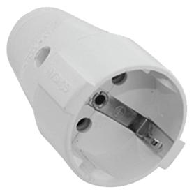 Gunsan Schutzkontakt-Kupplung ohne Kabel weiss (31793690)
