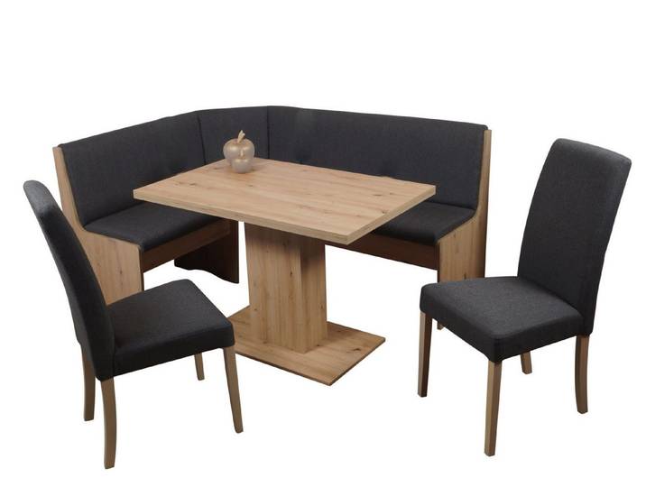 Stolebaenk Eckbankgruppe Duisburg OLDUSO, (Eckbankset, 1x Eckbank, 1 x Tisch, 2 x Stuhl), Bezug mit 45.000 Scheuertouren