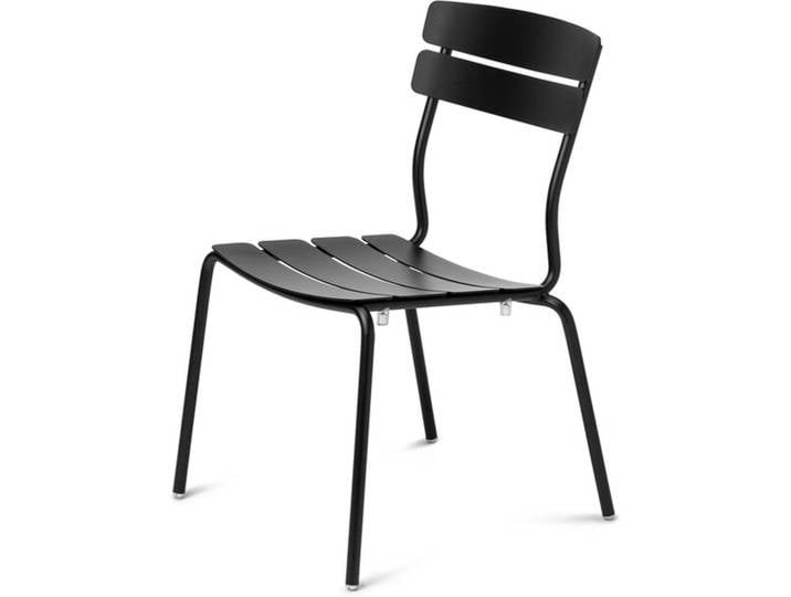 Stuhl Granada Aluminium schwarz 54x83.8x57.1 cm