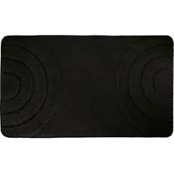 Kleine Wolke Badteppich Bow Schwarz 70x120 cm