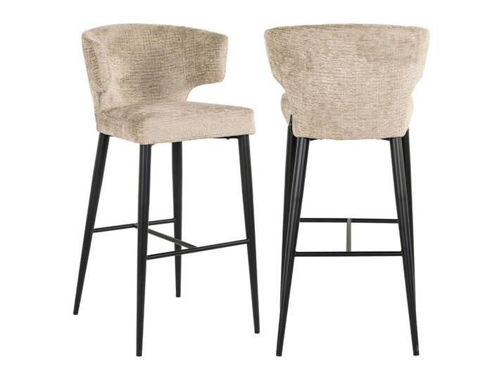 Barhocker Taylor Desert Fusion – schwer entflammbar, Metallgestell