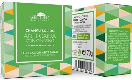 Genuine Champú Sólido Anticaída 60 g