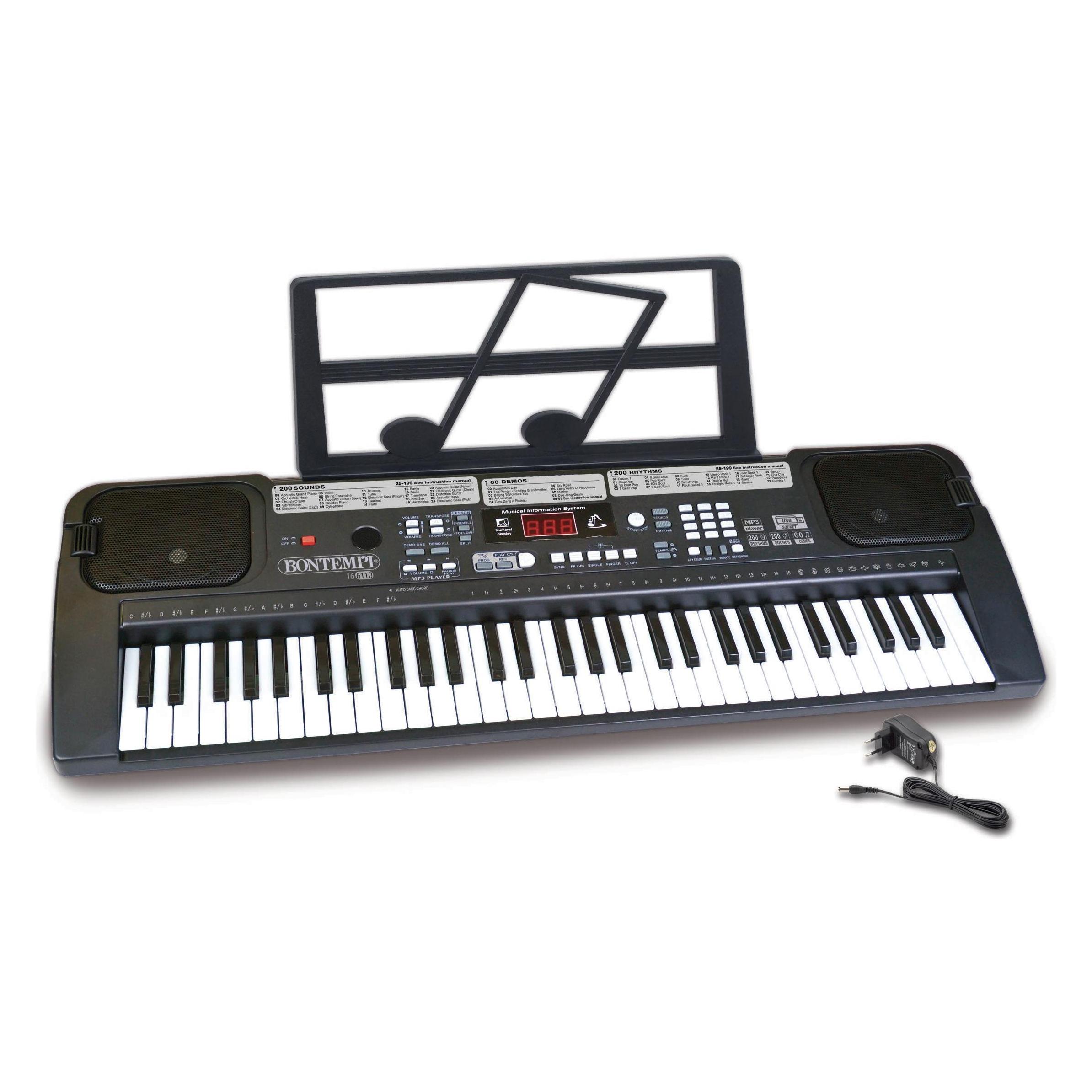 Bontempi Digitales Keyboard (Multilingual) (16 6110)