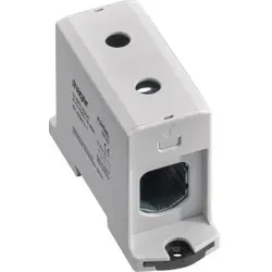 Hager K240AL Anschlussklemme für Aluminium und Kupferleitungen, 35mm2-240mm2, grau