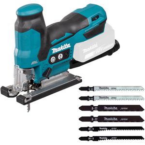 Makita Stichsäge DJV185Z Akku-Pendelhubstichsäge, 18V, Schnittleistung bis 135mm
