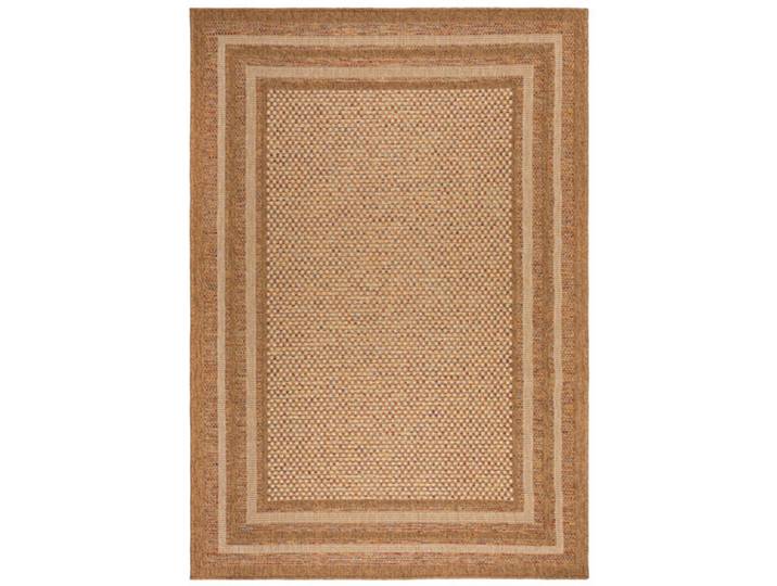 Outdoor-Teppich Valais hellbraun Anderes Muster Polypropylen 120 x 170 cm