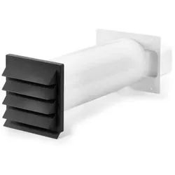 Naber COMPAIR 125 K-Klima-R flow 125 Mauerkasten anthrazit 4033033