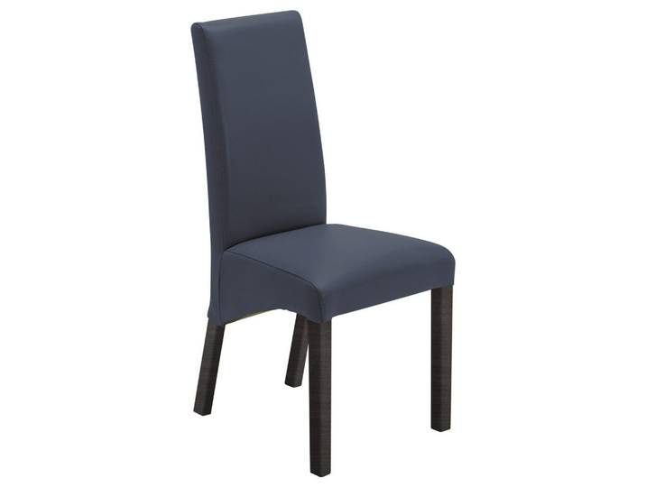 Carryhome Stuhl, Dunkelblau, Buche Kolonial, Textil, Buche, massiv, eckig, 47x102x57 cm, Beinauswahl, Stoffauswahl, Esszimmer, Stuhl, Esszimmerstühle
